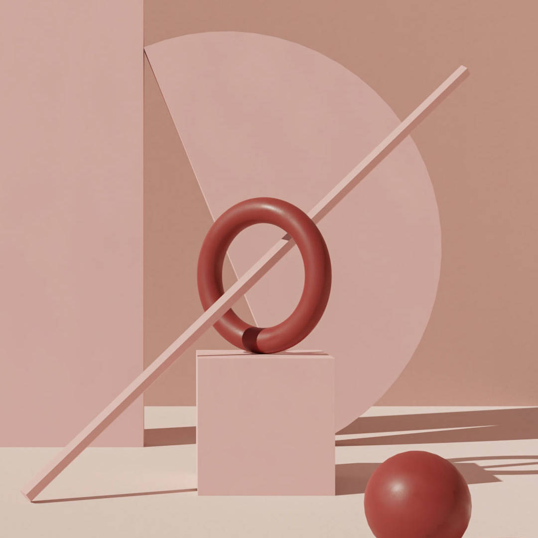 3D rendering geometric objects